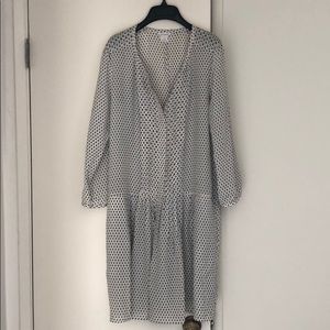 Club Monaco Patterened Dress Size 10